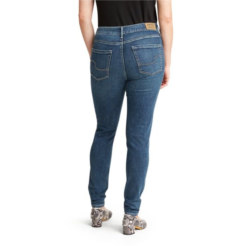 Signature by Levi Strauss & Co. Women's High Rise Skinny Jeans - Picture 3 of 8